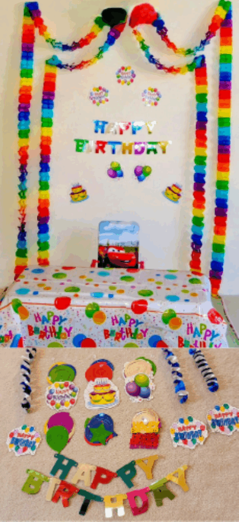 RainbowBirthdayDecorations
